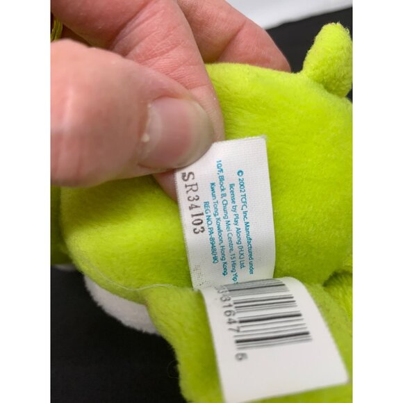 Care Bear Do Your Best Bear Plush Lime Green Kite 2002 11" Stuffed Animal Toy Pl - Picture 9 of 9